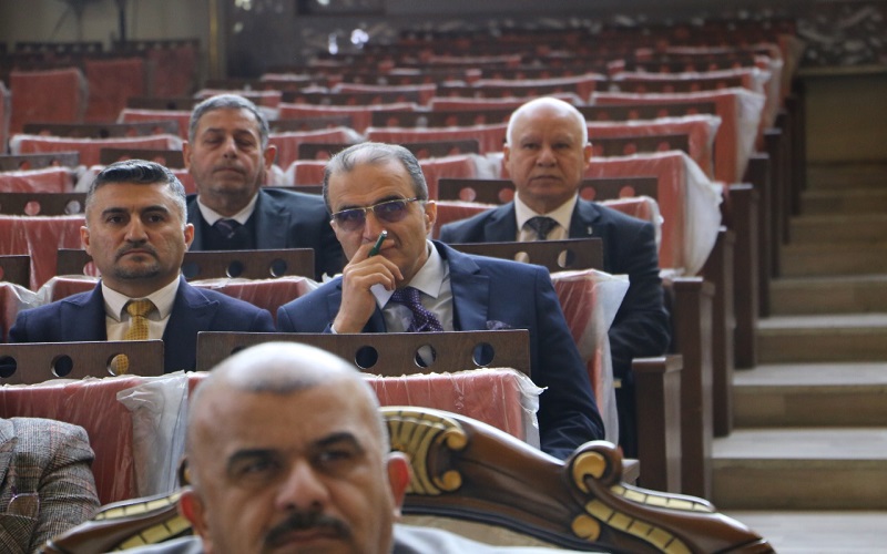The Participation of Professor Dr. Mustafa Raji Ayed, Dean of the College of Education for Pure Sciences at the University of Kirkuk, in the first attendance meeting of the year 2024 for the deans of the Colleges of Education for Pure Sciences in Iraq